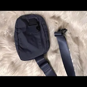 Stylish Dark Blue Small Belt Bag thumbnail 8