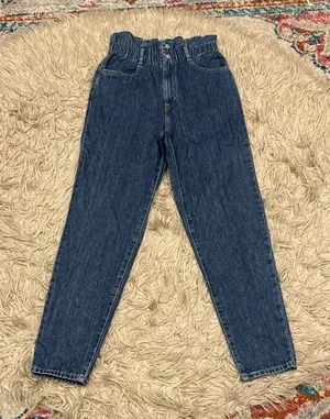 Levi's high-rise tapered paperbag jeans size 25 thumbnail 1