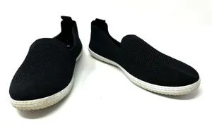Tommy Bahama Size 10 Slip-On Deck Comfort Shoes Black with White Sole‎ thumbnail 1