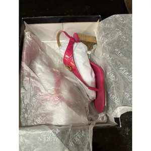 Lauren by Ralph‎ Lauren Women's Westcott Ii Heel Sandal Pump Pink Size 9.5! thumbnail 9