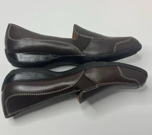 Natural Soul By Naturalizer 'Camelia'Brown Leather Loafers Size 7M thumbnail 5