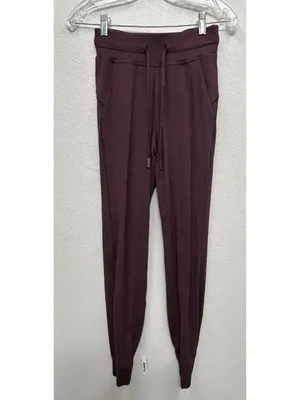Lululemon Ready To Rulu Jogger Womens Size 2 Burgundy Maroon Garnet Athleisure thumbnail 3