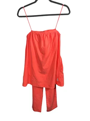 Free People‎ Hot Shot Tube Onesie Neon Coral Size Small Strapless SOLD OUT thumbnail 3