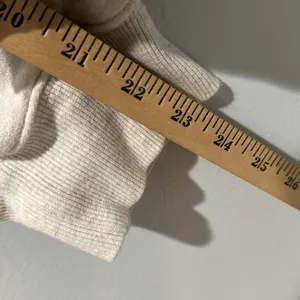 Aritzia Tna Cozy Fleece Perfect Cropped 1/4 Zip Fleece Top Sz XL Color is Cream thumbnail 9
