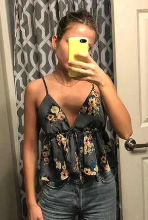 Silk Floral Tank  thumbnail 3