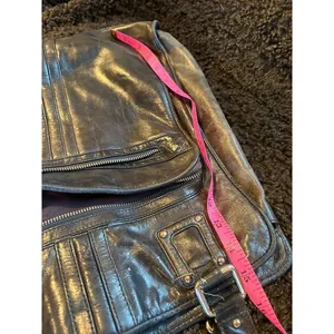 Charles David, black leather bag thumbnail 2