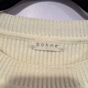 Colorblock Bohme Sweater in Cream,‎ Gray, and Brown thumbnail 2