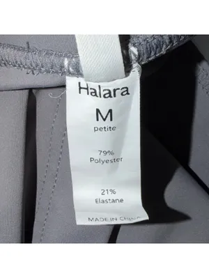 Halara Petite M Gray High Waist Wide Leg Pants thumbnail 8