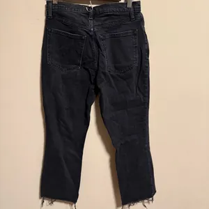 Abercrombie & Fitch The Kick Flare Ultra High Rise Jeans Black- Size 28 (6R) thumbnail 7