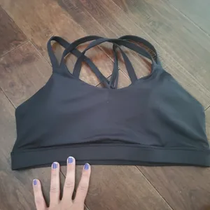 Black Champion sport bra size XL no tags thumbnail 2