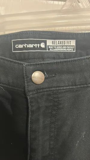Black Carhartt Pants Work thumbnail 4