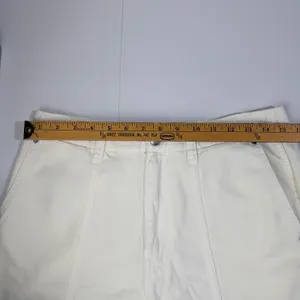 NWT Madewell Wide Sweep Trouser Denim Jeans Cream Size 27 Wide Leg Spring Summer thumbnail 8