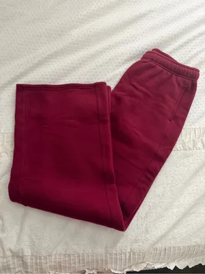 Aerie Cloud Fleece Trouser | Deep Cherry thumbnail 2