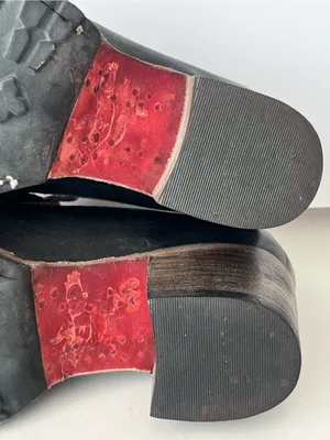 Freebird by Steven Bristol leather chunky Loafers 7 thumbnail 10