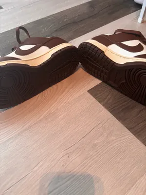 Nike Chocolate Brown and Cream Sneakers thumbnail 8