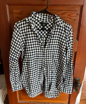 Classic-Fit Shirt in Crinkle Gingham thumbnail 1