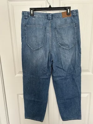Madewell High Rise Cropped Tapered Leg Jeans in Ventnor Wash Size 30 thumbnail 7