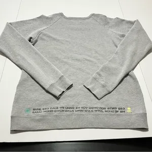 Soul Cycle Womens Size Medium Grey Gray Sweatshirt Long Sleeve‎ Cycling Athletic thumbnail 9