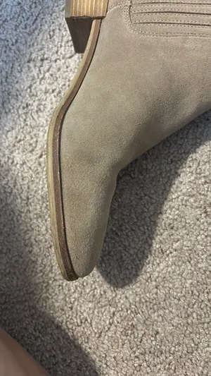 Michael Kors Tan Suede ankle boot thumbnail 9