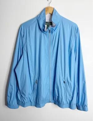Lauren Ralph Lauren Active Women's Blue Windbreaker Jacket 3X Sporty Minimalist thumbnail 1