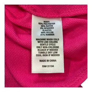 Cabana by Crown &‎ Ivy Mini Skirt Womens Medium Power Pink Smocked Tiered Ruffle thumbnail 8