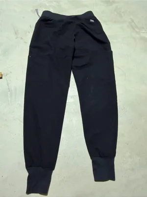 Figs Black Jogger scrub Pants with Drawstring M/T thumbnail 6