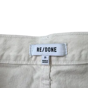 Re/Done Easy Straight Crop Jean Vintage White thumbnail 5