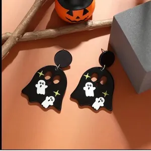 Boutique Ghost earrings with a spooky vibe #halloween #spooky thumbnail 2