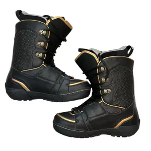 * Rome Women's Bastille Black with Gold Accents Snowboard Boots | Size 6.5 thumbnail 4