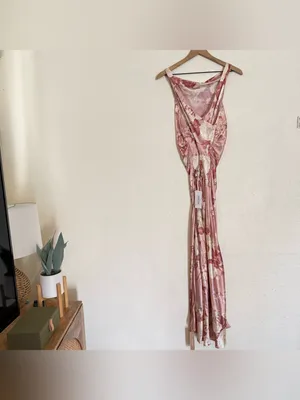 NWT reformation floral casette Silk Maxi Dress thumbnail 10