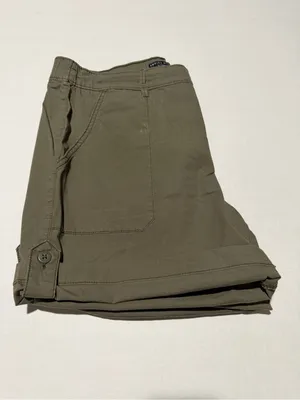 Social Standard by Sanctuary‎ Olive Green Cargo Shorts thumbnail 5