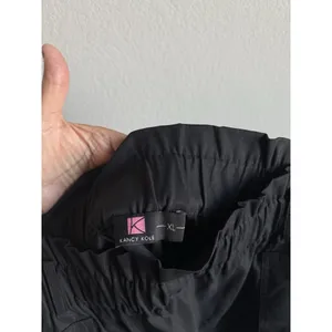 Kancy Kole‎ Skirt Women’s XL Black High Waisted Pull On Paper Bag A-Line Mini thumbnail 6