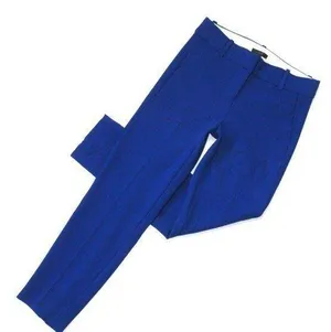 NWT J.Crew Slim Crop Cameron in Blue Indigo Four Season Stretch Ankle Pants 2 thumbnail 1