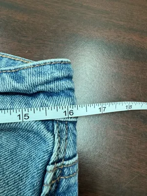American Eagle Stretch Distressed Mom Jeans Size 4 Long thumbnail 8