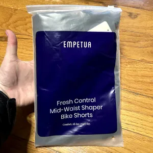 Empetua Fresh Control Mid-Waist Shaper Bike Shorts Womens Size Large Black NWT thumbnail 2