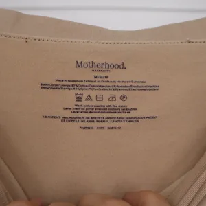 Motherhood Maternity Navy Blue Over the Belly Leggings Size Medium Full Panel thumbnail 2