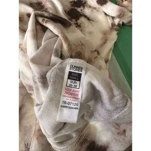 Dunnes Stores Tie Dye Lounge Set Size Small Brown Cream Sweatshirt Joggers Match thumbnail 12