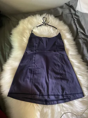 Lululemon Women’s Tank Halter Backless Purple Swim Suit thumbnail 10