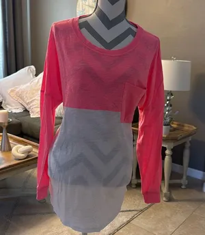 PINK by Victoria’s Secret drop sleeve long sleeve tee thumbnail 1