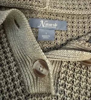 Natural Reflections Knit Hooded Sweater thumbnail 2