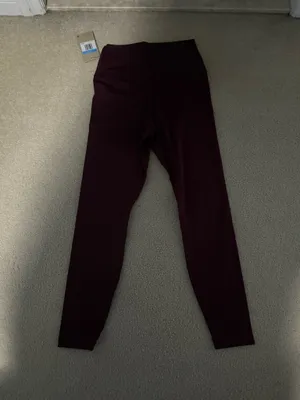 Maroon Nike Leggings Dri-Fit thumbnail 2