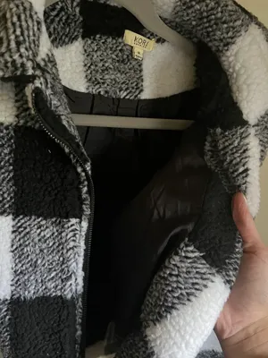 Buffalo Plaid Coat Size M thumbnail 3