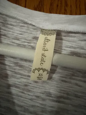Altar'd State White Twist-Hem Tank Top thumbnail 2
