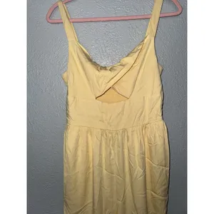 NWT The Drop Women's Impala Jumpsuit‎ Medium Yellow thumbnail 2