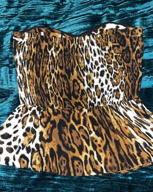 Wet Seal Printed Bra Style Top thumbnail 2