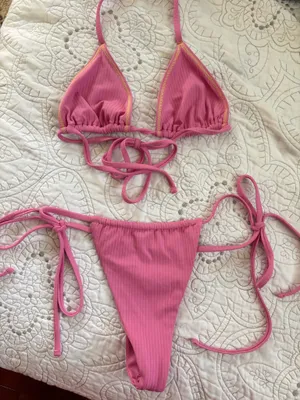 Frankie's Bikinis Bikinis Set Bikini Pink thumbnail 1