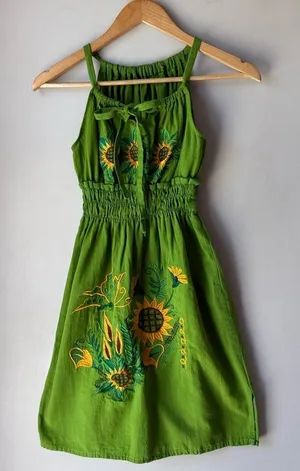 Sunflower Sundress Green Size XS thumbnail 1