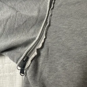 Free People Movement Close Call Gray Oversized Hooded Sweatshirt; size large thumbnail 11