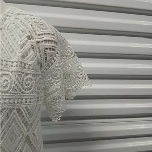 Madewell Embroidered Lace Dress Size 6 White Bridal Shower Wedding Party Fairy thumbnail 7