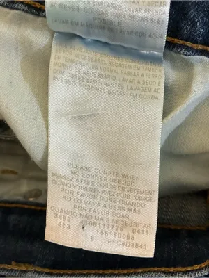 Levi’s 515 Boot Cut Jeans Mid Rise Stretch Medium Wash Blue 14 Short thumbnail 3